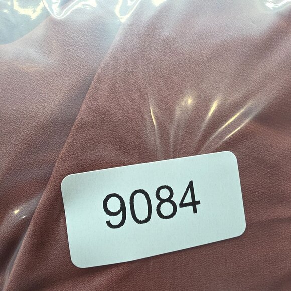 Womens June & Hudson Rust High-Low Maxi Wrap Dress Ruffled Sleeves & Tie Waist L - Picture 8 of 8